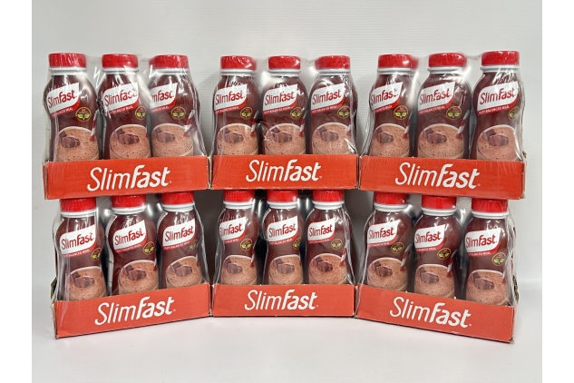 SlimFast Ready to Drink Chocolate Flavour Shakes – 36 x 325ml (6 Packs of 6)