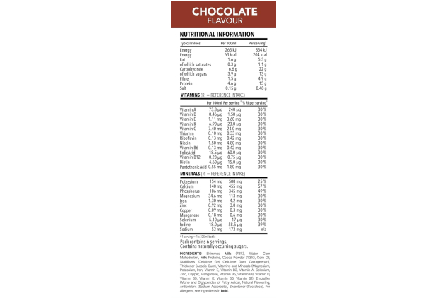 SlimFast Ready to Drink Chocolate Flavour Shakes – 36 x 325ml (6 Packs of 6)