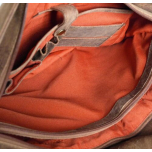 Shalimar Messenger Bag oiled Buckskin Outback Wear Model: Kalgoorlie