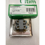 13A Unswitched Fused Connection Unit Polished Chrome Schneider GU5500WPC