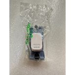 Schneider Electric Lisse White Moulded Rocker Switch Module, for Microwave Double Pole  20AX GGBL20DPMWW White