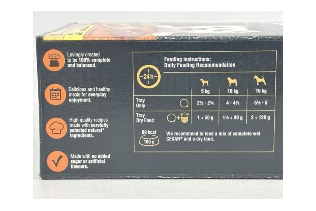 Cesar Classics Wet Dog Food Trays – Mixed Selection, 16 x 150g | Premium Adult Dog Meals