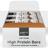 Amfit Nutrition Low Sugar High Protein Bars, Chocolate Hazelnut Flavour, 60g, Pack of 12