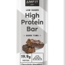 Amfit Nutrition Low Sugar High Protein Bars, Chocolate Hazelnut Flavour, 60g, Pack of 12