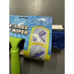 Window Cleaning Combo - Squeegee & Microfiber Window Scrubber Window Glass Clean