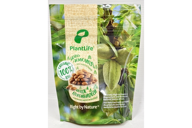 Organic Wild Harvested Almonds 105g | Naturally High In Vitamin E