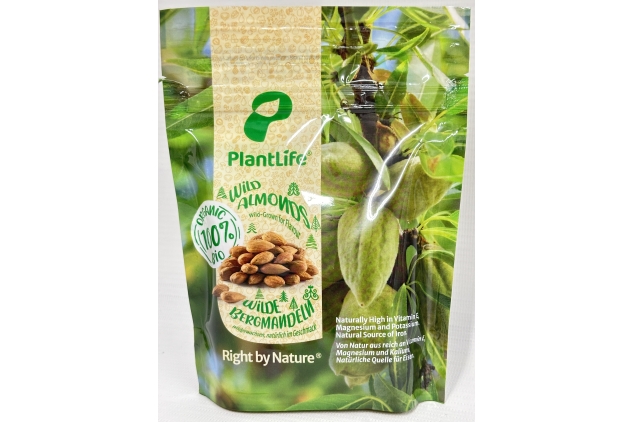 Organic Wild Harvested Almonds 105g | Naturally High In Vitamin E