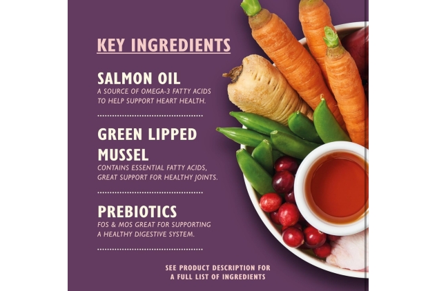 Lily’s Kitchen Senior Wet Dog Food – Natural Grain-Free Recipe with Turkey | 6 x 400g Tins