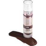 Makeup Revolution IRL Filter Longwear Foundation Medium to Full Coverage Matte Finish 16 Hour Wear F20 Deep Skin Tones 23ml