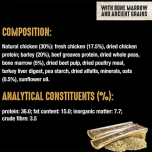 Crave Chicken, Marrow & Grains – 7kg Bag, Premium High-Protein, Grain-Free Dry Dog Food