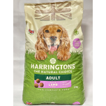 Harringtons Adult Dog Food 12kg – Lamb & Rice | Complete Natural Nutrition | DAMAGED BAG