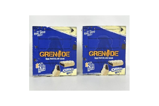 OREO WHITE Protein Bar High Protein Low Sugar 24 x 60g | Grenade