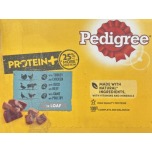 Pedigree Protein Plus Adult Wet Dog Food Tins Mixed Selection in Loaf 24 x 400g