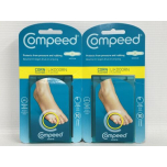 Compeed Corn Moisturising Plasters – Medium, 10-Pack (Pack of 2), Instant Pain Relief & Protection