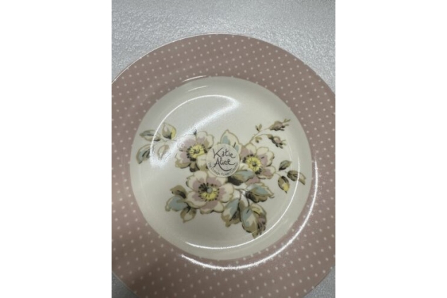 Katie Alice Floral Design Side Plate Porcelain