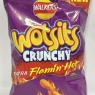 Walkers Wotsits Crunchy Extra Flamin' Hot Crisps 130g (Case of 12)