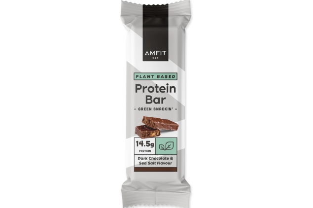 Low Sugar Plant Protein Bar | Dark Chocolate, Peanut & Sea Salt Flavour 55g (Pack of 24)
