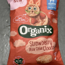 Organix Strawberry Rice Cake Clouds Baby Rice Cakes Snack, Finger Food 7+ Months 40 g