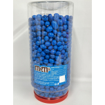 M&Ms Peanut Chocolate BLUE Colour Bulk Buy Sweets, 4kg Tub | Displays | Pick & Mix