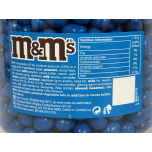 M&Ms Peanut Chocolate BLUE Colour Bulk Buy Sweets, 4kg Tub | Displays | Pick & Mix