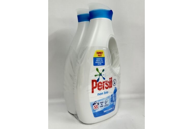 Persil Non-Bio Washing Liquid Detergent – 106 Washes, Family Pack, Bulk Buy Deal for Sensitive Skin