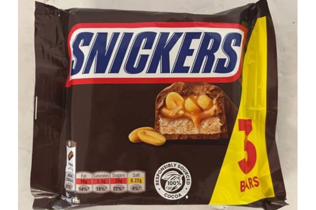 Snickers - 8 MULTIPACKS Of 3 X 41.7g | 24 BARS TOTAL
