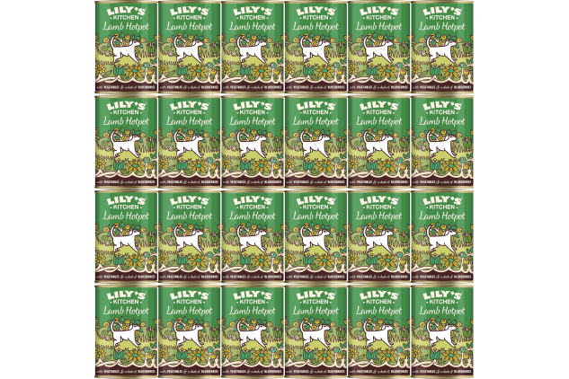 Lily’s Kitchen Lamb Hotpot Wet Dog Food – Natural Grain-Free Complete Meal | 24 x 400g (6 x 4 Packs) | Bulk Buy Value