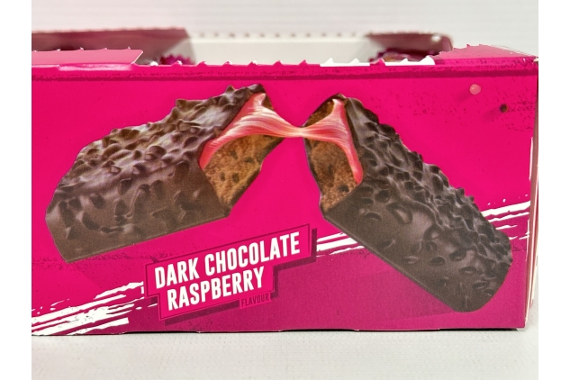 Grenade Dark Chocolate Raspberry Protein Bars 24 x 60g High Protein Low Sugar