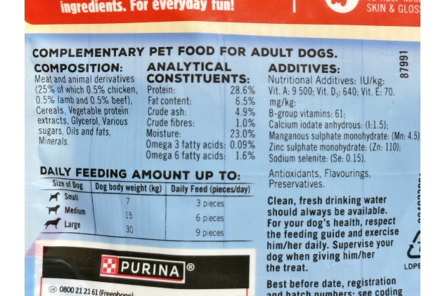 Bakers Allsorts Dog Treats – Chicken, Beef & Lamb Flavour, 98g (Pack of 6), Tasty Treats for Your Dog