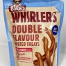 Bakers Whirlers Dog Treats – Bacon & Cheese Flavour, 130g (Pack of 6), Tasty & Irresistible Snacks for Dogs