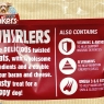 Bakers Whirlers Dog Treats – Bacon & Cheese Flavour, 130g (Pack of 6), Tasty & Irresistible Snacks for Dogs
