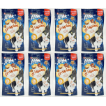 Felix Crispies Cat Treats Beef & Chicken Flavour | 8 × 45g Packs