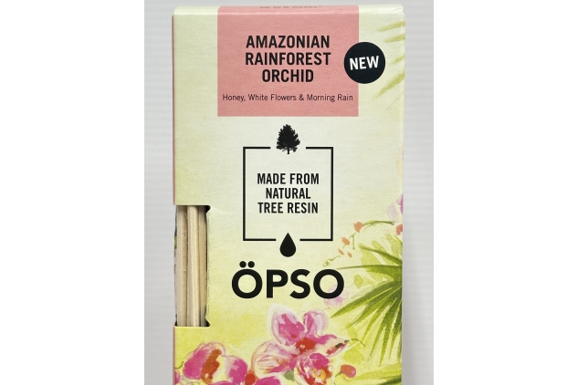 OPSO Amazonian Rainforest Orchid Reed Diffuser – 6 × 50ml | Natural Home Fragrance Gift Set