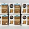 Nescafe Dolce Gusto Cafe Au Lait Coffee Pods – 96 Capsules (Pack of 6, 16 Pods Per Pack)