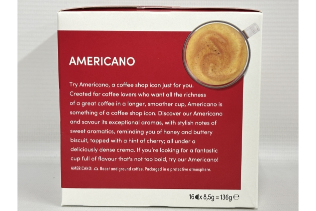 Nescafé Dolce Gusto Americano Coffee Pods – 48 Capsules (3 × 16 Packs) – Smooth & Rich Medium Roast – Compatible with Dolce Gusto Machines