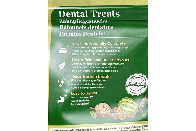 Greenies Dental Treats PETITE Small 8-11kg (6 Packs of 10) 60 Chews