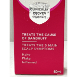 Anti-Dandruff Shampoo | Clinically Proven Treatment for Itchy & Flaky Scalp | Prevents & Controls Dandruff | Contains Ketoconazole | 60ml