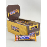 Snickers Creamy Peanut Butter Chocolate Bars 25 x 36.5g Bulk Box (Packaging May Vary)