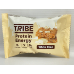TRIBE Protein Energy Flapjack – White Choc Chip – 12 x 50g | Vegan & Gluten-Free