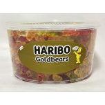 Haribo Gold Bears 1kg Party Tub – Classic Gummy Sweets for Sharing Party Size