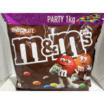 M&Ms Milk Chocolate Party Bag 1KG – Bulk Sharing & Gift Pack | Perfect Chocolate Snack