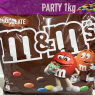 M&Ms Milk Chocolate Party Bag 1KG – Bulk Sharing & Gift Pack | Perfect Chocolate Snack