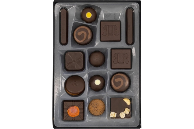 Luxury Dark Chocolate Mini Collection | Suitable for Vegetarians High Quality Assortment 155g