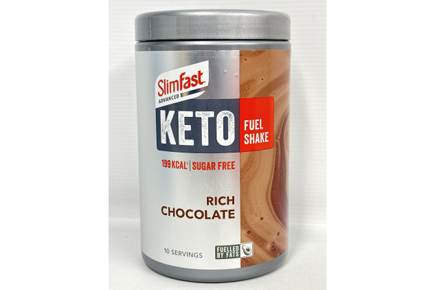 SlimFast Advanced Keto Fuel Shake | Rich Chocolate Flavour | 10 Servings | 350g
