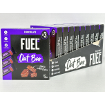 FUEL10K Chocolate Oat Bars 30 x 45g – Vegan, Gluten Free, High Protein & High Fibre