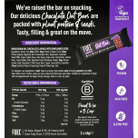 FUEL10K Chocolate Oat Bars 30 x 45g – Vegan, Gluten Free, High Protein & High Fibre