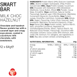 PhD Smart Protein Bar – Chocolate Hazelnut | High Protein, Low Sugar | 24 x 64g