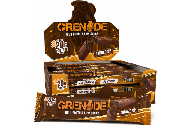 Grenade High Protein Bar Fudged Up Flavour | 12 x 60g
