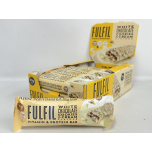 FULFIL White Chocolate Cookies & Cream Protein Bars (15x55g) – 20g Protein, Low Sugar