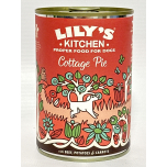 Lily’s Kitchen Cottage Pie Wet Dog Food – Natural Complete Meal with Fresh Beef & Vegetables – 6 x 400g Tins